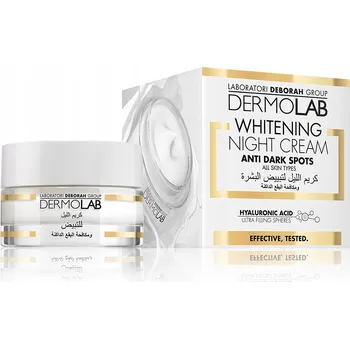 Pleťový krém Krém proti pigmentovým skvrnám na obličej Deborah na noc 50 ml