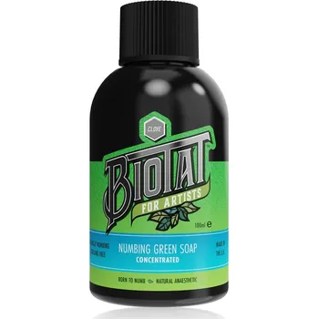 Mýdlo Mýdlo BIOTAT Natural NUMBING Green Soap koncentrát 100ml