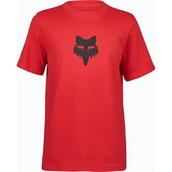 Chlapecké tričko Dětské/Juniorské Triko Fox Yth Fox Legacy Ss Tee Legacy Red 31819-122 25/26 L