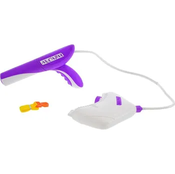 Dětská zbraň Vodní puška 29cm se zásobníkem na vodu 4barvy v sáčku