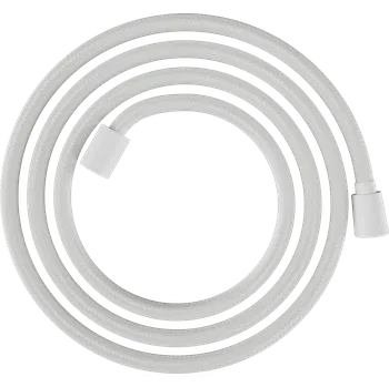 Sprchová hadice Hansgrohe Designflex textilní sprchová hadice 200 cm, matná bílá 28230700