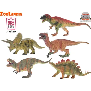 Figurka Zoolandia dinosaurus 20-25cm 5druhů