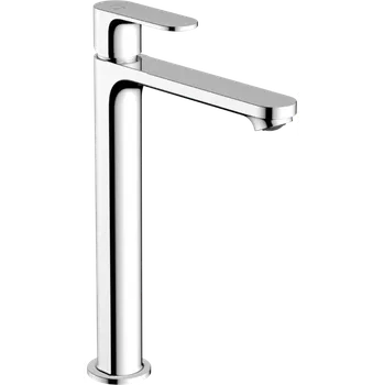 Vodovodní baterie Hansgrohe Rebris S - Páková umyvadlová baterie 240 CoolStart pro umyvadlové mísy bez odtokové soupravy, chrom 72582000