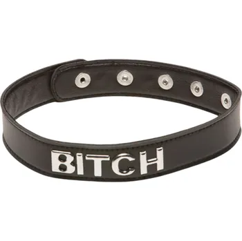 Obojek pro psa X-Play B!tch - černý obojek