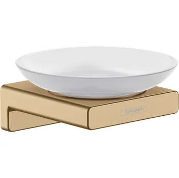 Hansgrohe AddStoris Miska na mýdlo, kartáčovaný bronz 41746140