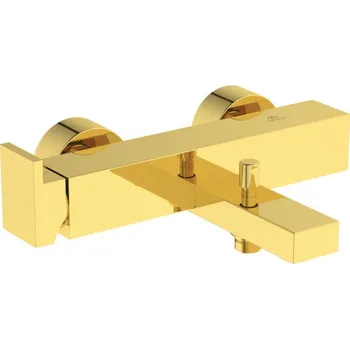 Vodovodní baterie Ideal Standard Extra - Vanová baterie nástěnná, kartáčovaná zlatá BD513A2
