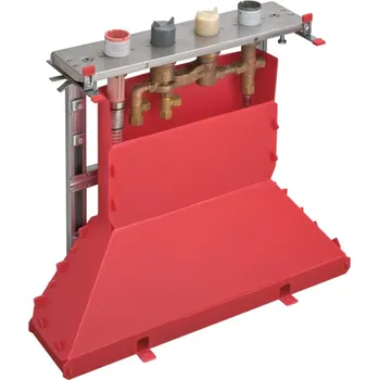 Vodovodní baterie AXOR Základní těleso pro 4-otvorovou termostatickou baterii na vanový sokl, 15483180