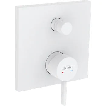 Vodovodní baterie Hansgrohe Finoris Páková vanová baterie pod omítku, matná bílá 76415700