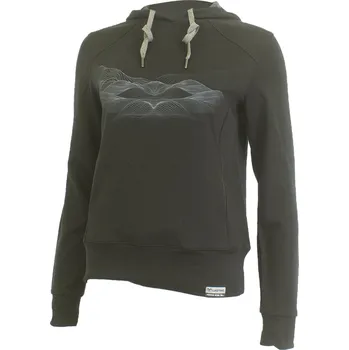 Dámská mikina WETIA dámská merino mikina - Černá 9098 / XXL / Černá