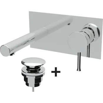 Vodovodní baterie Teorema Scaccomatto - Umyvadlová baterie pod omítku, komplet, výtok 164 mm, chrom 8Y314