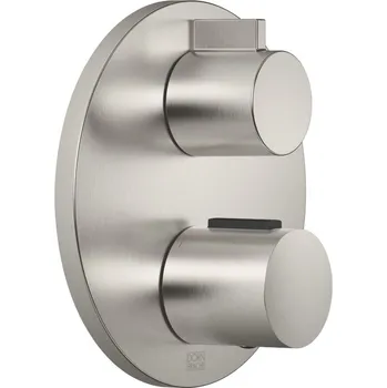 Vodovodní baterie Dornbracht Vaia - Termostat pod omítku s jednofunkčním ovládáním, kartáčovaná platina 36425970-06
