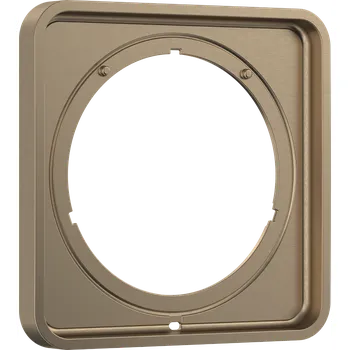 Vodovodní baterie Hansgrohe Krycí rozeta 5 mm, kartáčovaný bronz 13613140