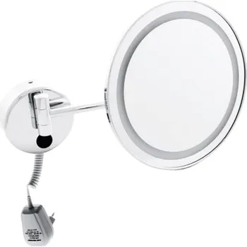 Zrcadlo Emco Cosmetic mirrors - LED holící a kosmetické zrcadlo, chrom 109406003