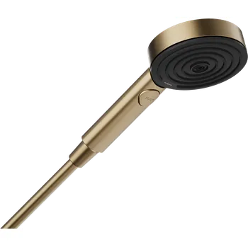 Vodovodní baterie Hansgrohe Pulsify Select S ruční sprcha 105 3jet Relaxation EcoSmart, kartáčovaný bronz 24111140