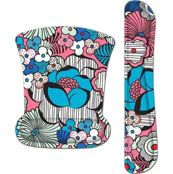 Podložka pod myš Huado Set podložka pod myš a zápěstí Květinový shake