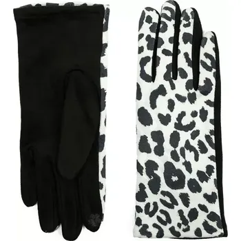 Rukavice ArtOfPolo dámské rukavice Leopard Bílé