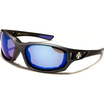 CHOPPERS Biker CARBON-FIBER Sluneční brýle Modré