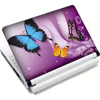 Huado fólie na notebook 12-15.6" Motýlci ve fialové
