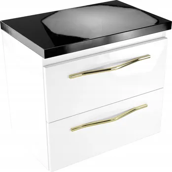 Koupelnový nábytek Koupelnová sestava: skříňka s deskou pod umyvadlo 60 cm