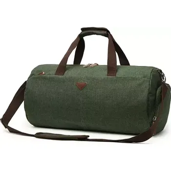 Cestovní taška Canvasio cestovní plátěná taška Roubaix Zelená 40 l