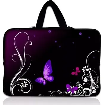 pouzdro na notebook Huado taška na notebook do 13.3" Purpuroví motýlci