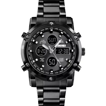 Hodinky Skmei 1389 pánské duální hodinky Atomers Černé