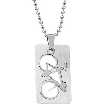 Přívěsek Přívěsek z chirurgické oceli - Kolo - bike - Model BEZ ŘETÍZKU (pouze přívěsek)