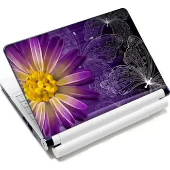 Huado fólie na notebook 12-15.6" Gerbera a motýlci