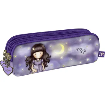 Penál Penál se 3 zipy Santoro London - Catch A Falling Star, Rozměry: 23 x 8 x 6,5cm