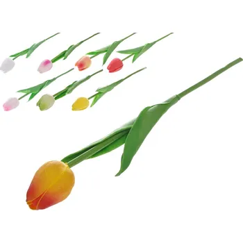 umělá květina Umělé květiny, plast 330mm tulipán, mix barev