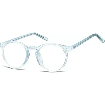 Nedioptrické brýle Oval Cute Modré