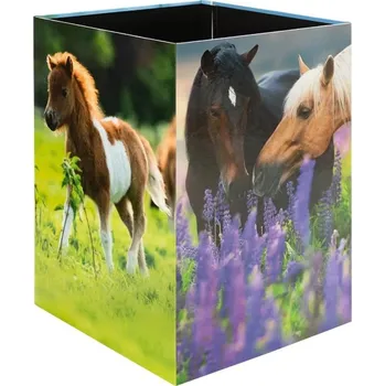 Odpadkový koš Odpadkový koš karton koně