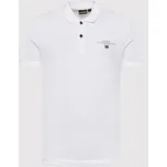 NAPAPIJRI Pánské polo tričko s krátkým rukávem bílé (Bianco) Velikost: 2XL