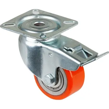 Kolečko Nízkoprofilová kolečka - otočná s brzdou MI-A620.C10.035