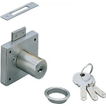 Nábytkové kování Zámek pro skříňky 7810-24CR-B