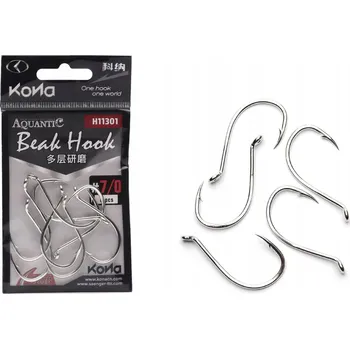 Rybářský háček Háčky s otřepem Aquantic Kona H11301 TN Beak Hook 5 ks
