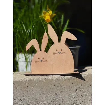 Velikonoční dekorace zajíčci