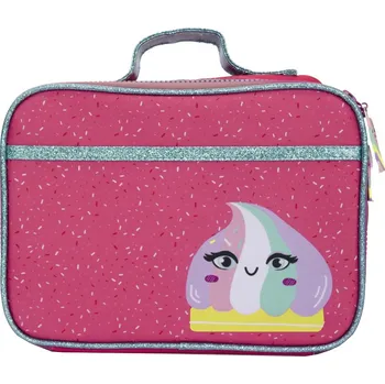 Svačinový box Taška na svačinu Pukka Pad růžová, motiv zmrzlina