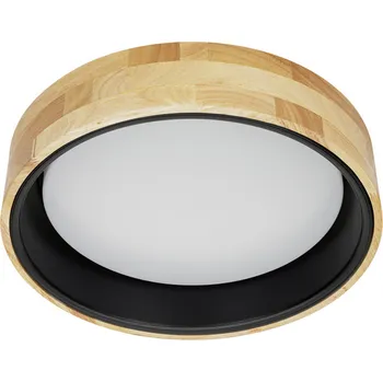 ITALUX PLF-4350-20W-WD-BK-4K Campelo stropní svítidlo LED D350mm 20W/2000lm 4000K černá, drevo, bílá