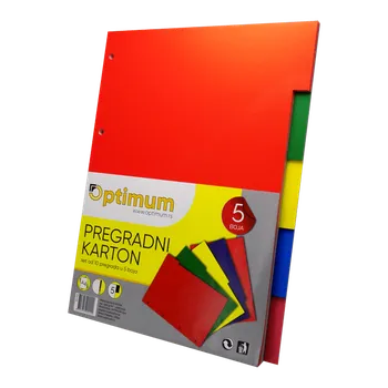 Rozružovač A4, mix 5 barev, balení 50 ks