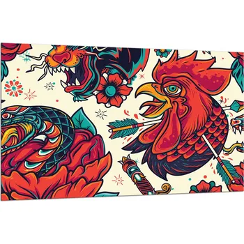 Obraz Krájecí deska TMK ArtDeko sklo 1 ks