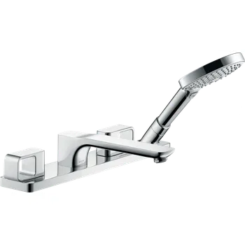 Vodovodní baterie AXOR Urquiola 4-otvorová baterie na okraj vany, chrom 11443000