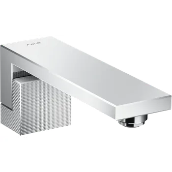 Vodovodní baterie AXOR Edge Vanový výtok - diamantový brus, chrom 46411000