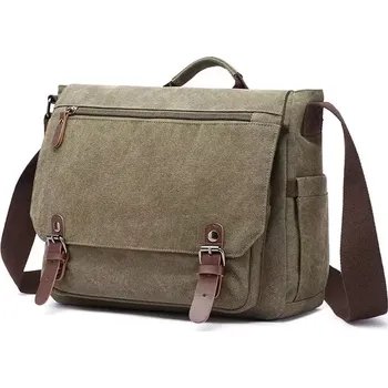 Canvasio pánská plátěná taška Desmond Zelená