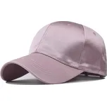 Dámská sametová velvet kšiltovka Růžová