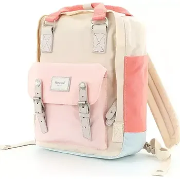 Městský batoh Himawari městký batoh Buttercup Dillon Béžovo-růžový 17L