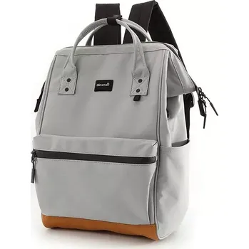 Městský batoh Himawari batoh s USB Tabitha Šedý 19L