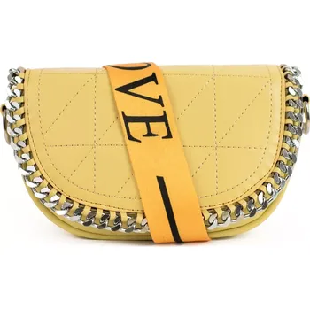 Kabelka Dámská kabelka Chained Žlutá