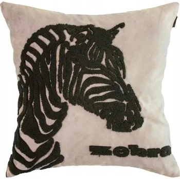 Povlečení POVLEČENÍ NA POLŠTÁŘ 45x45 DEKORATIVNÍ ZEBRA DO LOŽNICE OBÝVACÍHO POKOJE NA POHOVKU