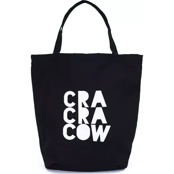 Kabelka Shopper nákupní taška Cra Cra Cow Černá